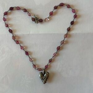 Jes Maharry Pink Tourmaline Necklace